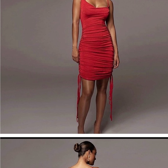 JLUXLABEL Black Cowl Neck Sleeveless Maxi Dress - Picture 10 of 10